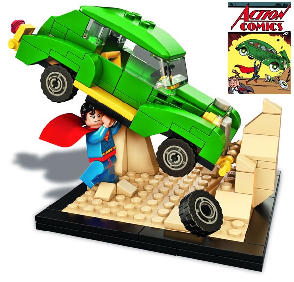SDCC 2015 LEGO DC Comics Super Heroes Action Comics #1 Exclusive Set SDCC 2015 LEGO DC Comics Super Heroes Action Comics #1 Exclusive Set