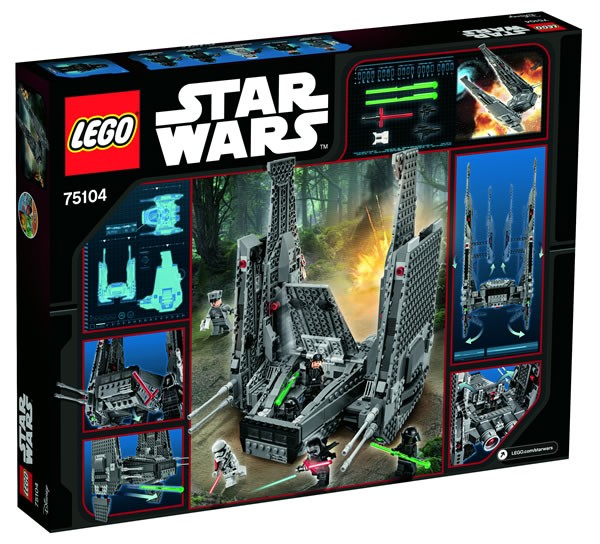 75104 Kylo Ren's Command Shuttle 75104 Kylo Ren's Command Shuttle