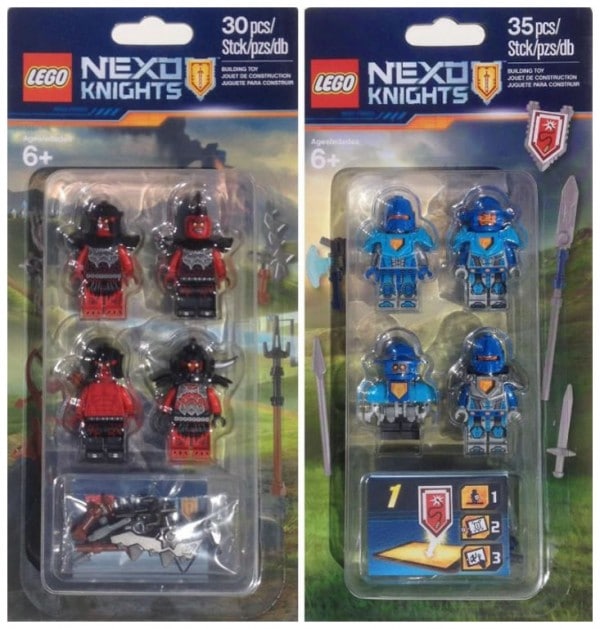 LEGO Nexo Knights Accessory Packs (853515 & 853516) LEGO Nexo Knights Accessory Packs (853515 & 853516)