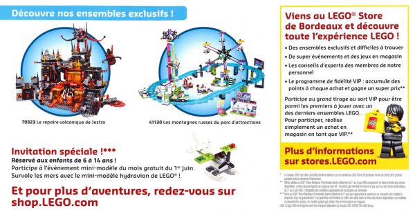 LEGO Store Bordeaux - Pembukaan Besar 2016