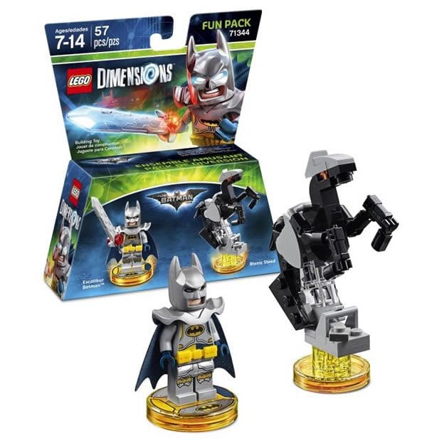 LEGO Dimensions : 71344 LEGO Batman Movie Excalibur Batman Fun Pack LEGO Dimensions : 71344 LEGO Batman Movie Excalibur Batman Fun Pack