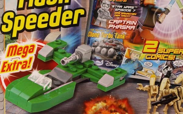 lego star wars magazine december 2016 flash speeder