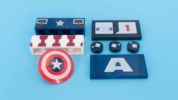 LEGO BrickHeadz 41589 Captain America