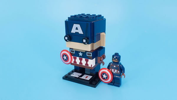 LEGO BrickHeadz 41589 Kapten Amerika