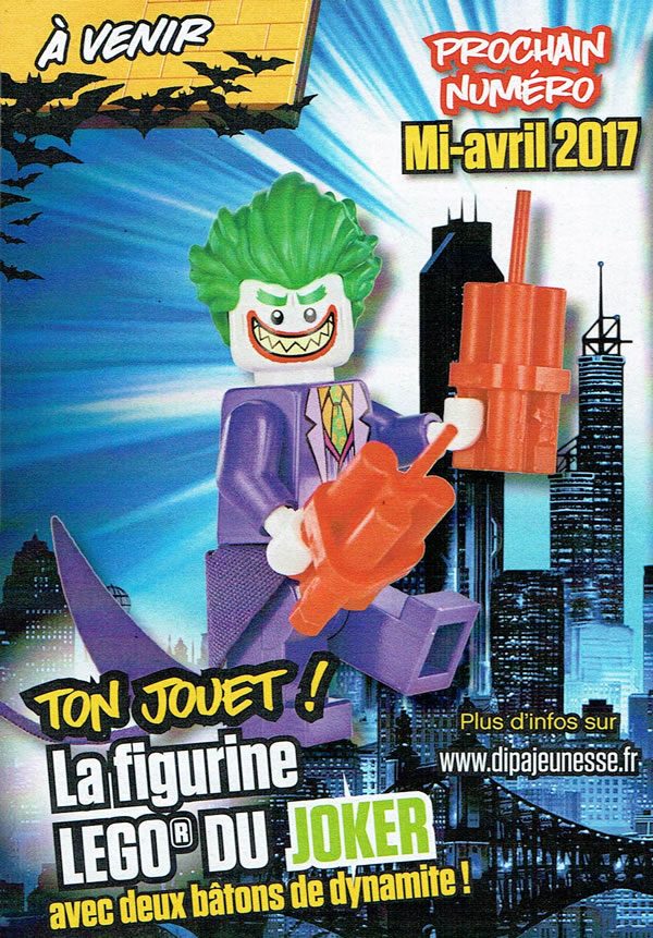 Magazine officiel The LEGO Batman Movie : Le Joker avec le N°2