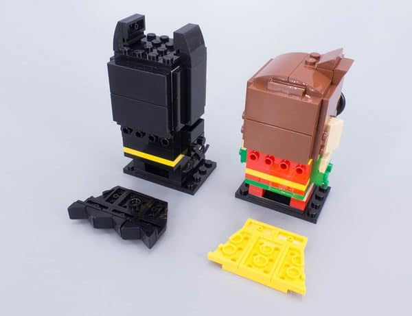LEGO BrickHeadz 41585 Batman in 41587 Robin