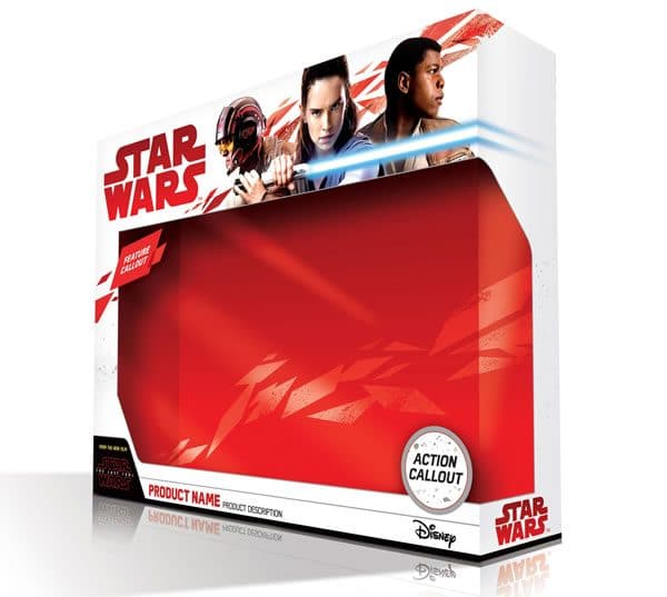 Force Friday II et packaging officiel pour les produits dérivés Star Wars The Last Jedi
