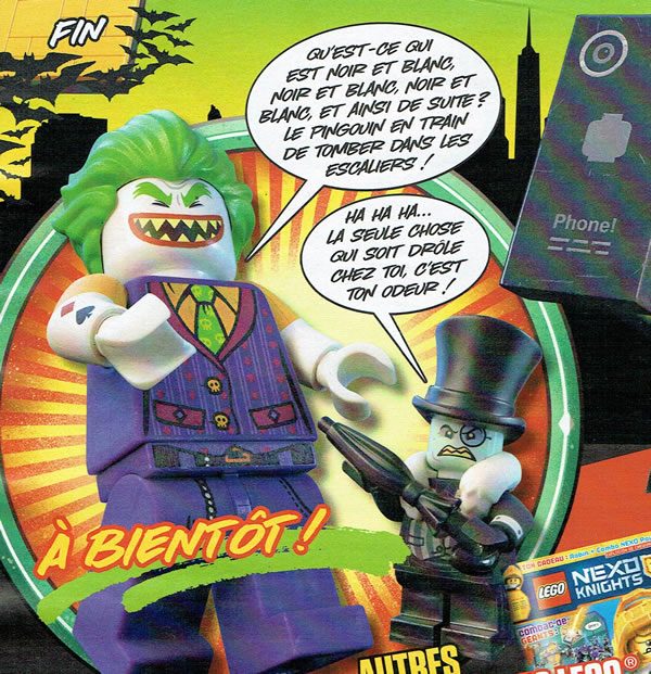 Edisi kedua (dan terakhir?) Dari majalah LEGO Batman Movie tersedia