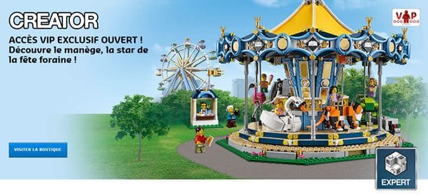 LEGO Creator Expert 10257 karusellin VIP-pääsy