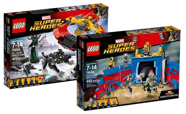 Nouveautés LEGO Thor Ragnarok : les visuels officiels sont disponibles Nouveautés LEGO Thor Ragnarok : les visuels officiels sont disponibles