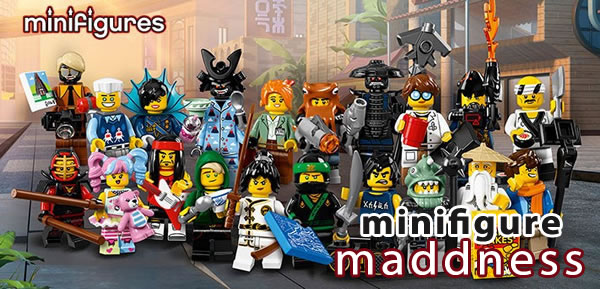 Promo sur les séries 17 et The LEGO Ninjago Movie chez Minifigure Maddness