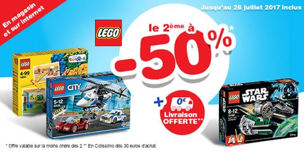 Chez Toys R Us 1 Set Lego Acheté Le 2ème à 50 Hoth