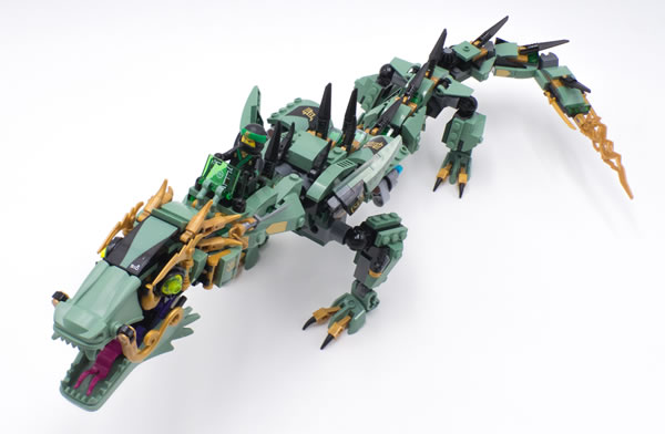 70612 Green Ninja Mech Dragon