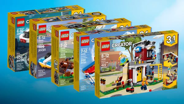 Nouveautés LEGO Creator 2018 : quelques visuels officiels Nouveautés LEGO Creator 2018 : quelques visuels officiels
