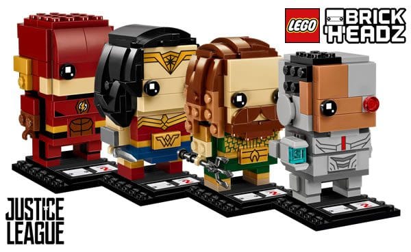 Nouveautés LEGO BrickHeadz 2018 : Voici Flash, Wonder Woman, Aquaman et Cyborg Nouveautés LEGO BrickHeadz 2018 : Voici Flash, Wonder Woman, Aquaman et Cyborg