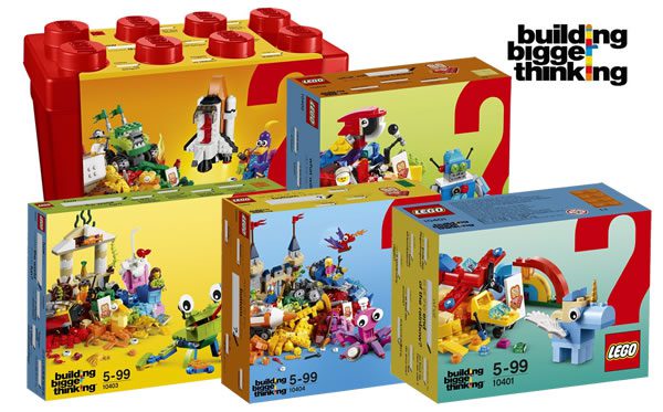 Building Bigger Thinking : cinq sets pour fêter les 60 ans de la brique LEGO Building Bigger Thinking : cinq sets pour fêter les 60 ans de la brique LEGO