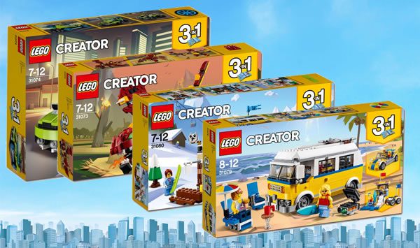 Nouveautés LEGO Creator 2018 : les visuels des sets 31079 Surfer Van et 31080 Modular Winter Lodge Nouveautés LEGO Creator 2018 : les visuels des sets 31079 Surfer Van et 31080 Modular Winter Lodge