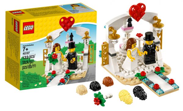 LEGO 40197 Wedding Favor Set LEGO 40197 Wedding Favor Set