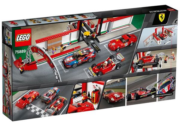 75889 Garasi Utama Ferrari