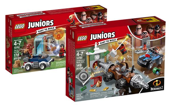LEGO Incredibles 2 : premiers visuels officiels des sets Juniors LEGO Incredibles 2 : premiers visuels officiels des sets Juniors