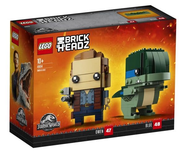 LEGO BrickHeadz Jurassic World - 41614 Owen & Blue LEGO BrickHeadz Jurassic World - 41614 Owen & Blue
