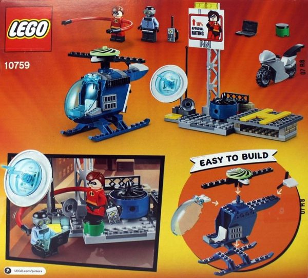 10759 Elastigirl's Rooftop Pursuit 10759 Elastigirl's Rooftop Pursuit