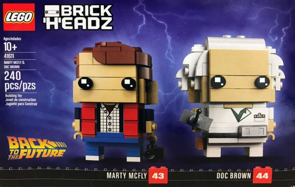 LEGO BrickHeadz 41611 Marty McFly & Doc Brown LEGO BrickHeadz 41611 Marty McFly & Doc Brown