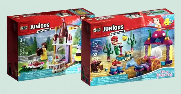 LEGO Juniors Disney Princess 10762 Belle's Story Time et 10765 Ariel’s Underwater Concert LEGO Juniors Disney Princess 10762 Belle's Story Time et 10765 Ariel’s Underwater Concert