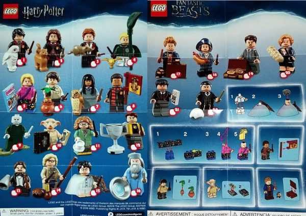 lego 71022 harry potter fantastic beasts minifigures collectibles flyer