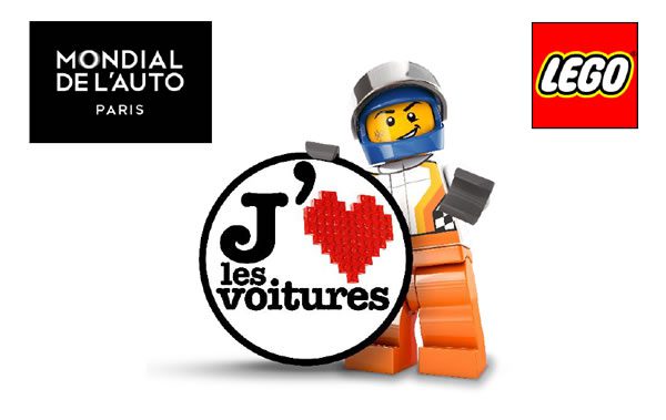 Mondial de l'Auto Paris 2018 : Un stand LEGO sur le salon