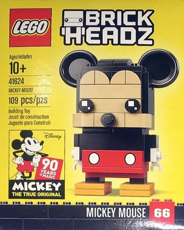 LEGO BrickHeadz 41624 Mickey Mouse LEGO BrickHeadz 41624 Mickey Mouse