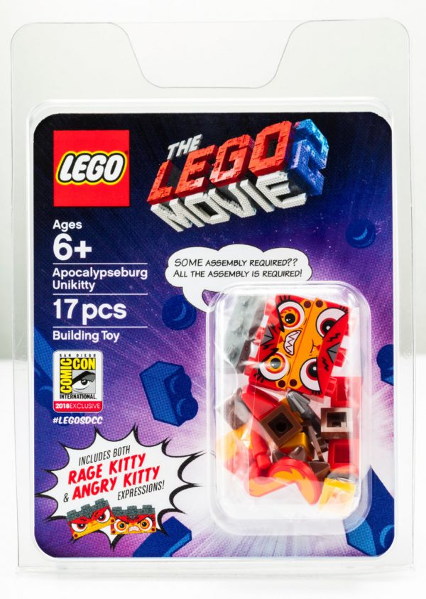 The LEGO Movie 2 Apocalypseburg Unikitty SDCC 2018 Exclusive The LEGO Movie 2 Apocalypseburg Unikitty SDCC 2018 Exclusive