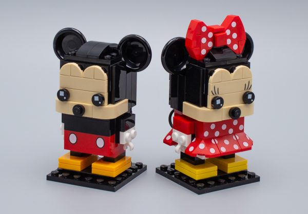 LEGO BrickHeadz 41624 Mickey Mouse et 41625 Minnie Mouse