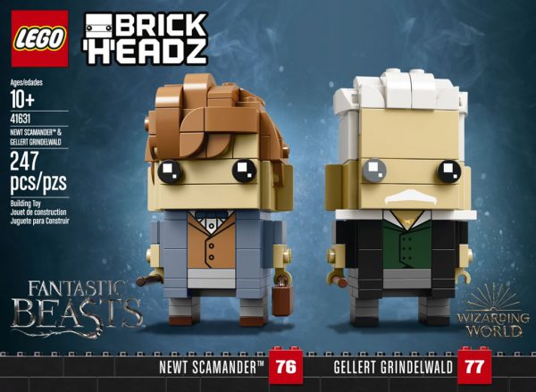 LEGO BrickHeadz 41631 Newt Scamander & Gellert Grindelwald