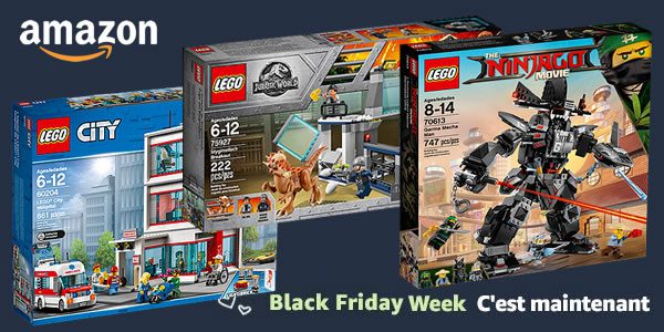 Black Friday Week chez Amazon : il y a aussi des produits LEGO Black Friday Week chez Amazon : il y a aussi des produits LEGO