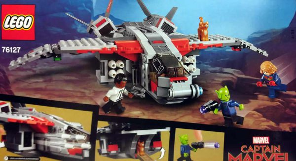 76127 Captain Marvel and The Skrull Attack