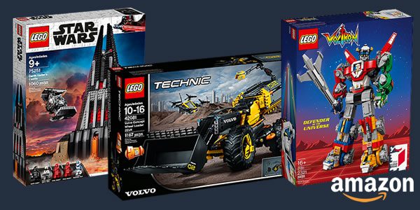 Chez Amazon : 20% de réduction sur une sélection de sets LEGO Chez Amazon : 20% de réduction sur une sélection de sets LEGO