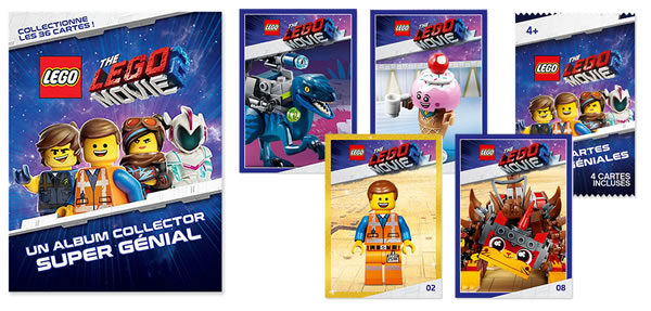 Sur le Shop LEGO : cartes à collectionner et album collector The LEGO Movie 2 offerts Sur le Shop LEGO : cartes à collectionner et album collector The LEGO Movie 2 offerts