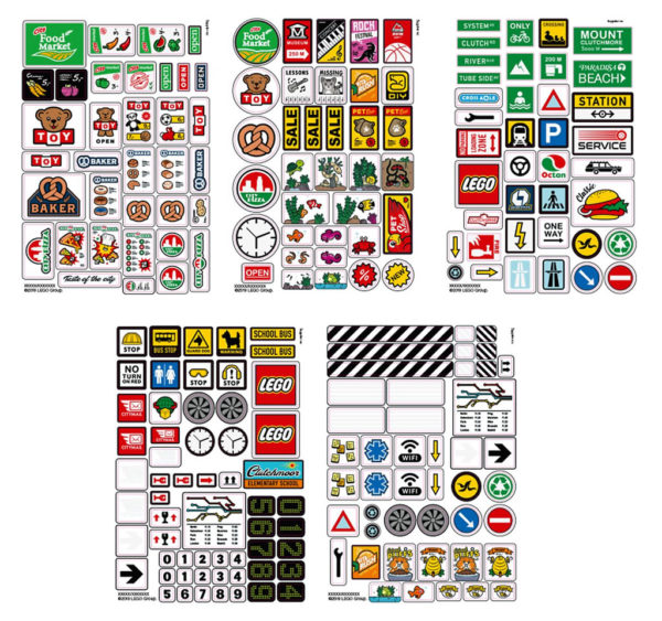 853921 LEGO Brick Stickers 853921 LEGO Brick Stickers
