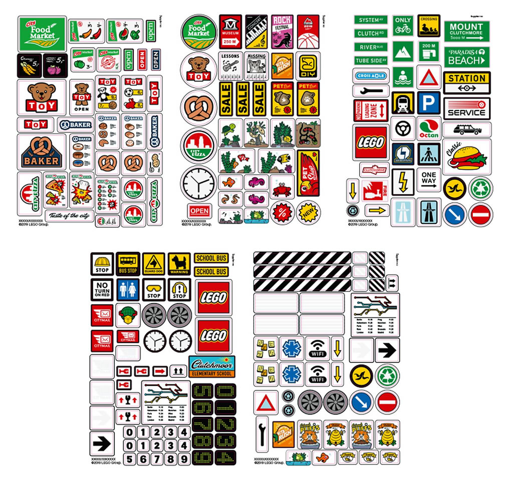 853921 LEGO Brick Stickers un nouveau set de la gamme XTRA avec...des
