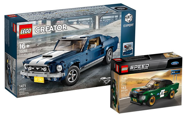 Sur le Shop LEGO : le set 75884 Ford Mustang Fastback 1968 offert pour l'achat de l'autre Ford Mustang Sur le Shop LEGO : le set 75884 Ford Mustang Fastback 1968 offert pour l'achat de l'autre Ford Mustang