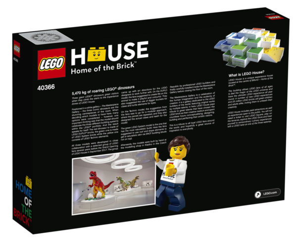 40366 लेगो हाउस डायनासोर