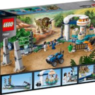 75937 lego jurassic world triceratops furie 6 1