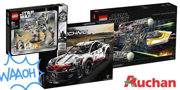 Chez Auchan : 25% d'économies sur une sélection de produits LEGO Chez Auchan : 25% d'économies sur une sélection de produits LEGO