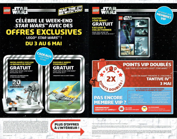 lego starwars may4th flyer offers