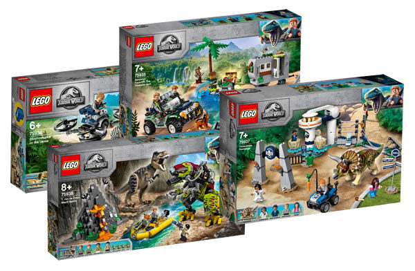 Legenda LEGO Jurassic World din Isla Nublar