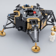 10266 „LEGO“ kūrėjų ekspertas „NASA apollo11“ mėnulio nusileidėjas 5