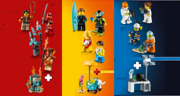 40342 Lego Ninjago City Summer Space Pack Minifigures 2019