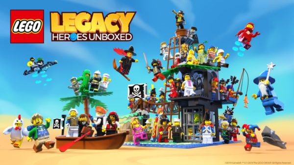 LEGO Legacy Heroes brez kovčkov