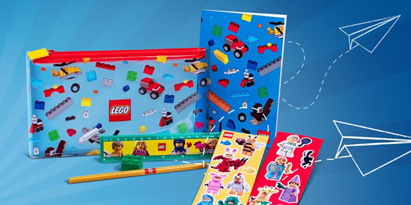 Sur le Shop LEGO : Le pack 5005969 Back to School offert dès 55 € d'achat Sur le Shop LEGO : Le pack 5005969 Back to School offert dès 55 € d'achat